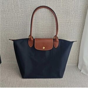 Black Longchamp Le Pliage Orginal Medium Tote